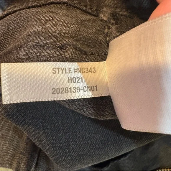 Madewell The Slim Boyjean Black Lunar Wash Jeans Size 28 - Picture 8 of 11